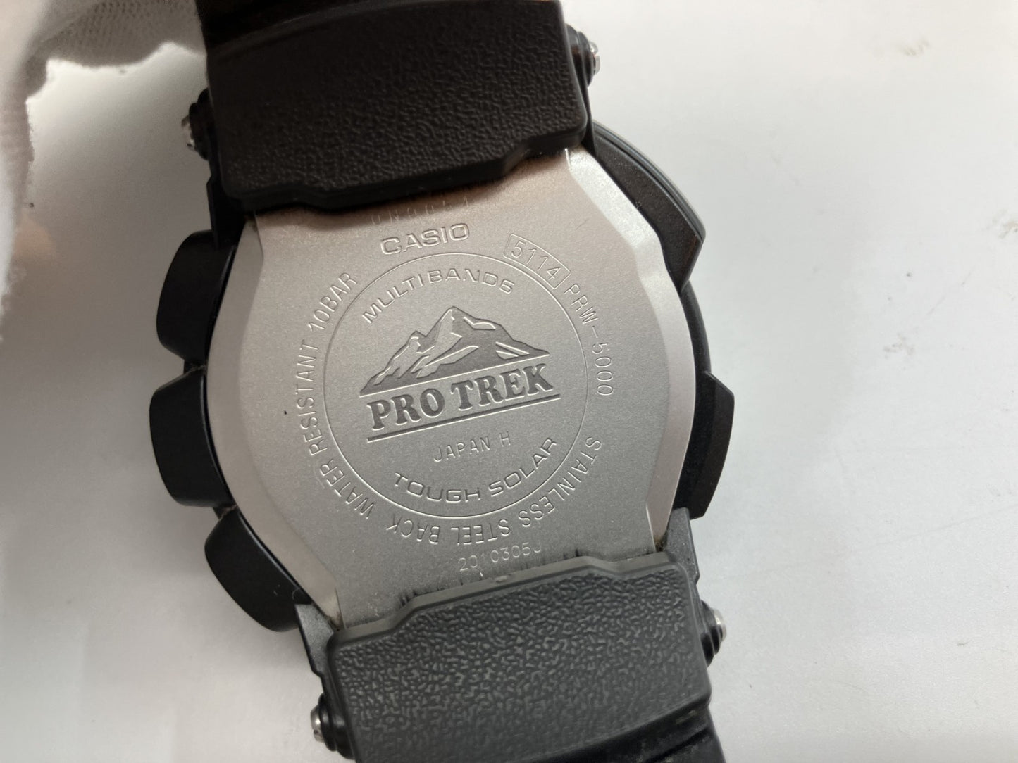 CASIO Pro Trek PRW-5000 Men's Watch Multiband 6 Tough Solar Powered Radio Solar Powered