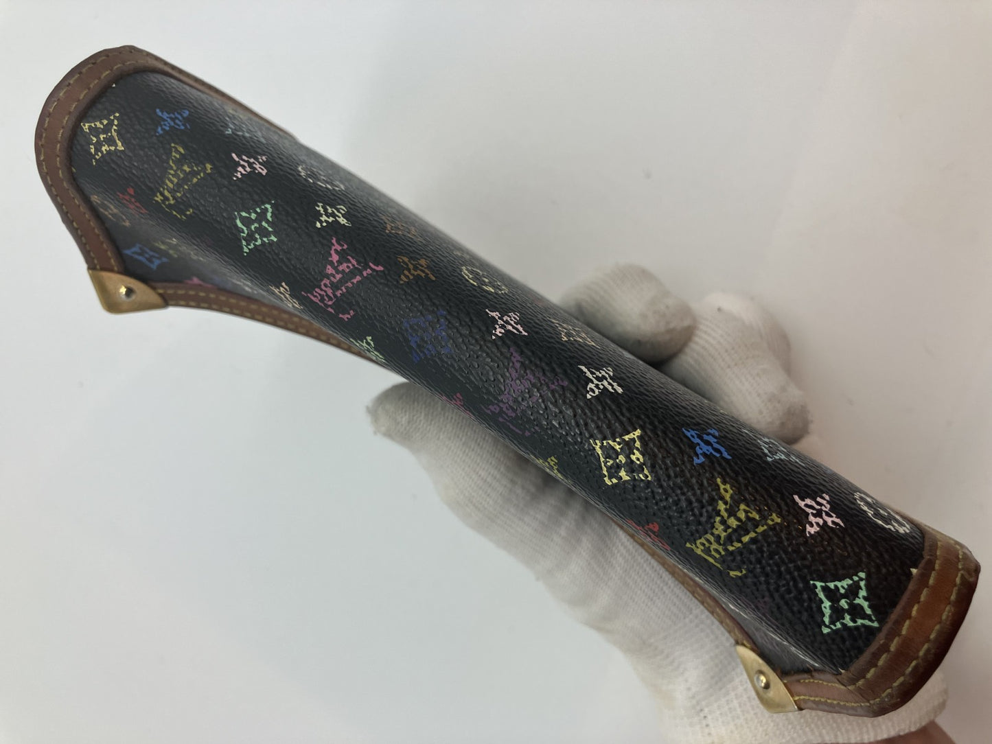 ルイ リーグ 長財布 マルチカラー 黒 M92658 ポルト・トレゾール・インターナショナル ノワール 送料無料