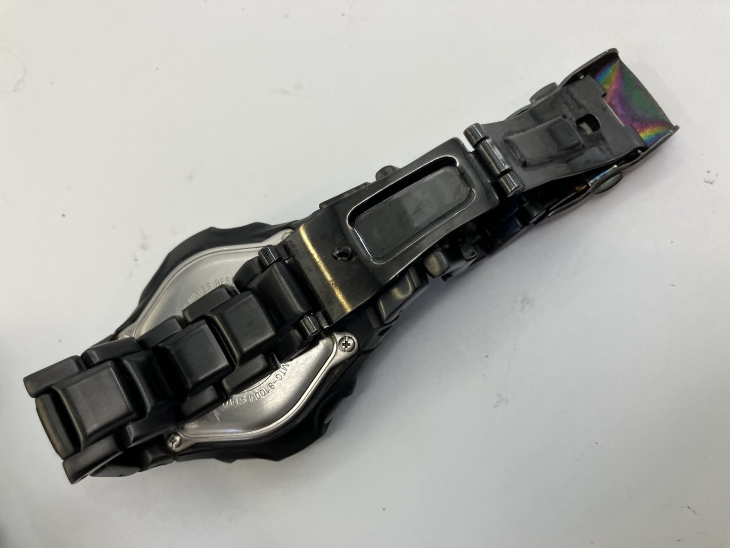 Used CASIO G-SHOCK MTG-910DJ Multiband 5 Tough Solar Powered Men's Watch Case Width approx. 1.7" Circumference of Wristaround 7.5"