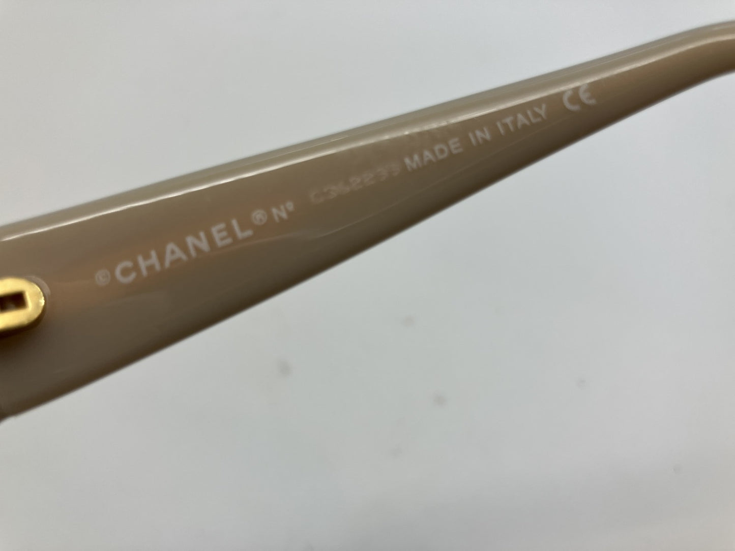 CHANEL 5017 Sunglasses Green Brown Oval Frame c.554/21 Women’s Designer Eyewear