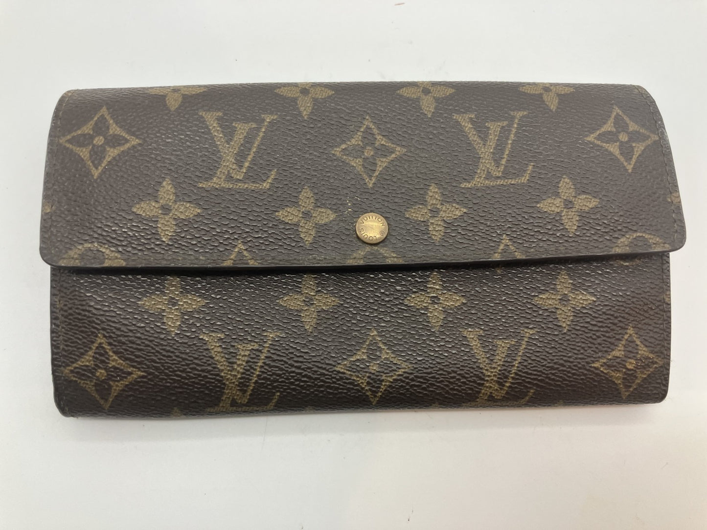 Louis Vuitton Monogram Pochette Portemonnaie Credit Bifold Long Wallet M61725