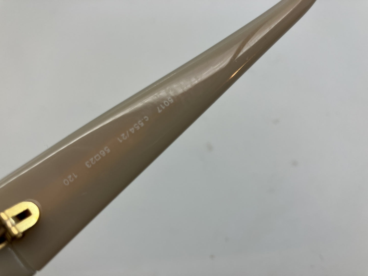 CHANEL 5017 Sunglasses Green Brown Oval Frame c.554/21 Women’s Designer Eyewear