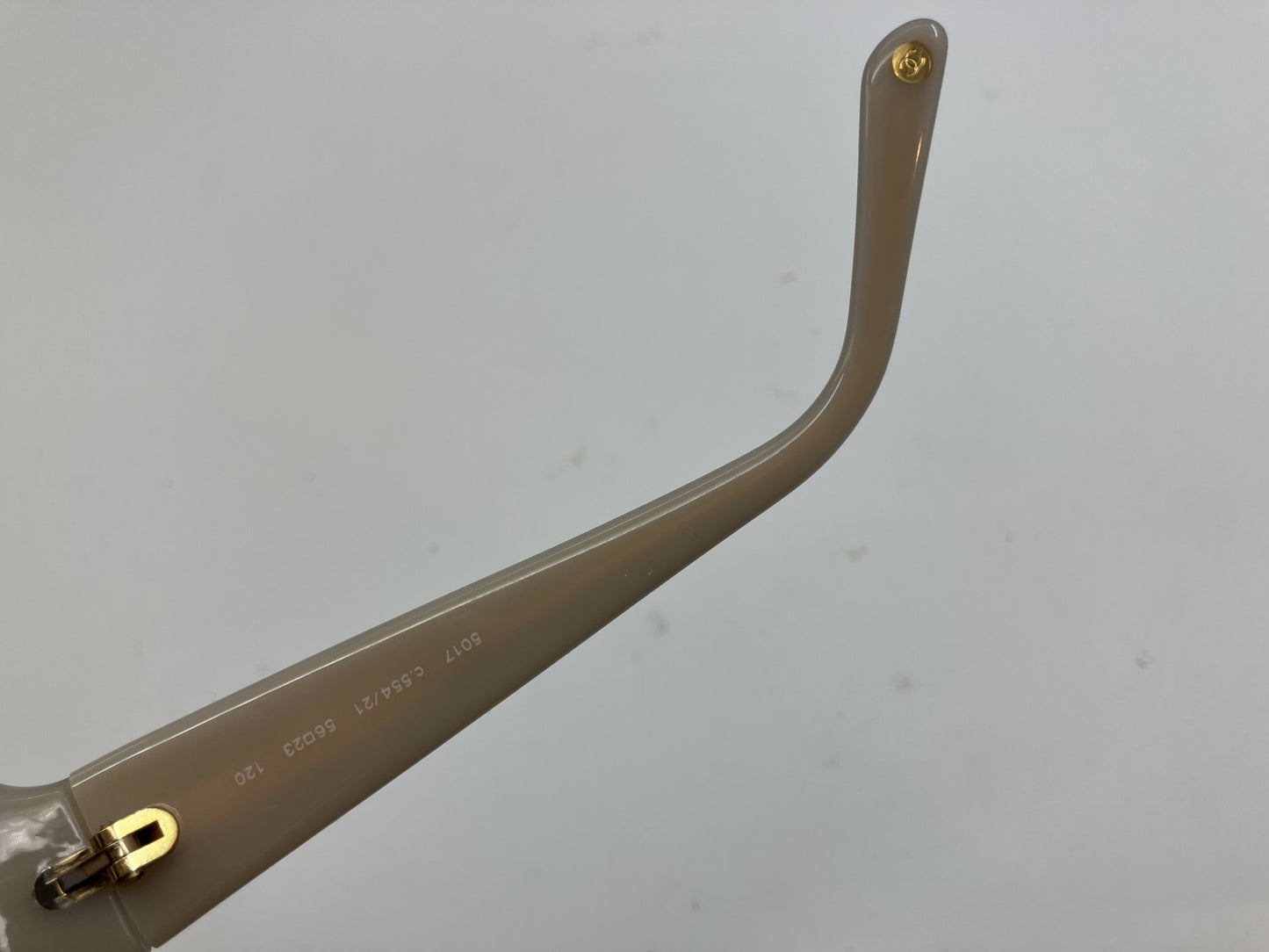 CHANEL 5017 Sunglasses Green Brown Oval Frame c.554/21 Women’s Designer Eyewear