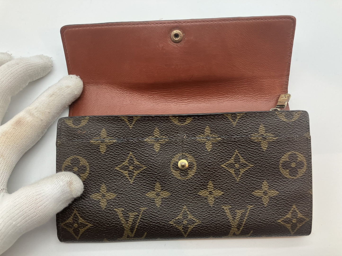 Louis Vuitton Monogram Pochette Portemonnaie Credit Bifold Long Wallet M61725