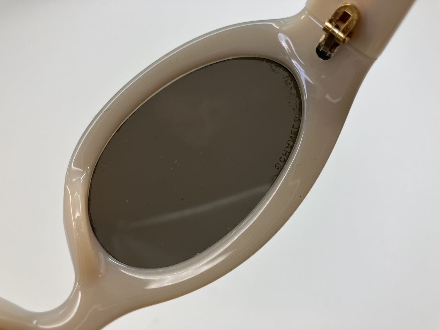 CHANEL 5017 Sunglasses Green Brown Oval Frame c.554/21 Women’s Designer Eyewear