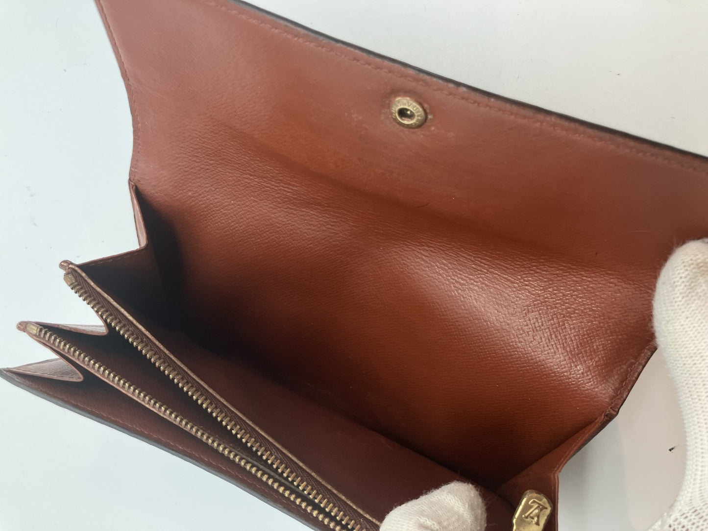 Louis Vuitton Monogram Pochette Portemonnaie Credit Bifold Long Wallet M61725