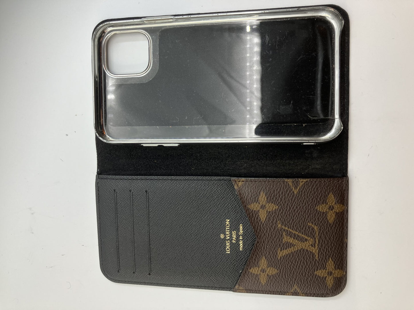 LOUIS VUITTON Monogram Folio iPhone 11 Case Free Shipping 