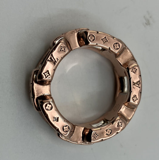 Louis Vuitton M1237L Ring Paradise Chain LE3273 Ring (JP 22)(EU 62)(US 10.5) with Box and Bag