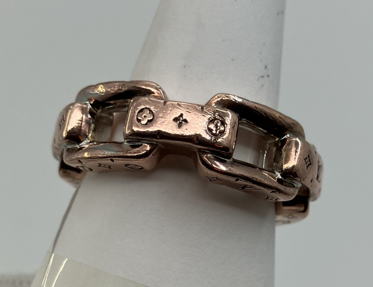 Louis Vuitton M1237L Ring Paradise Chain LE3273 Ring (JP 22)(EU 62)(US 10.5) with Box and Bag