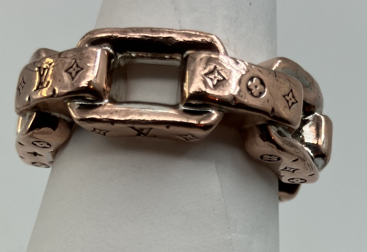 Louis Vuitton M1237L Ring Paradise Chain LE3273 Ring (JP 22)(EU 62)(US 10.5) with Box and Bag