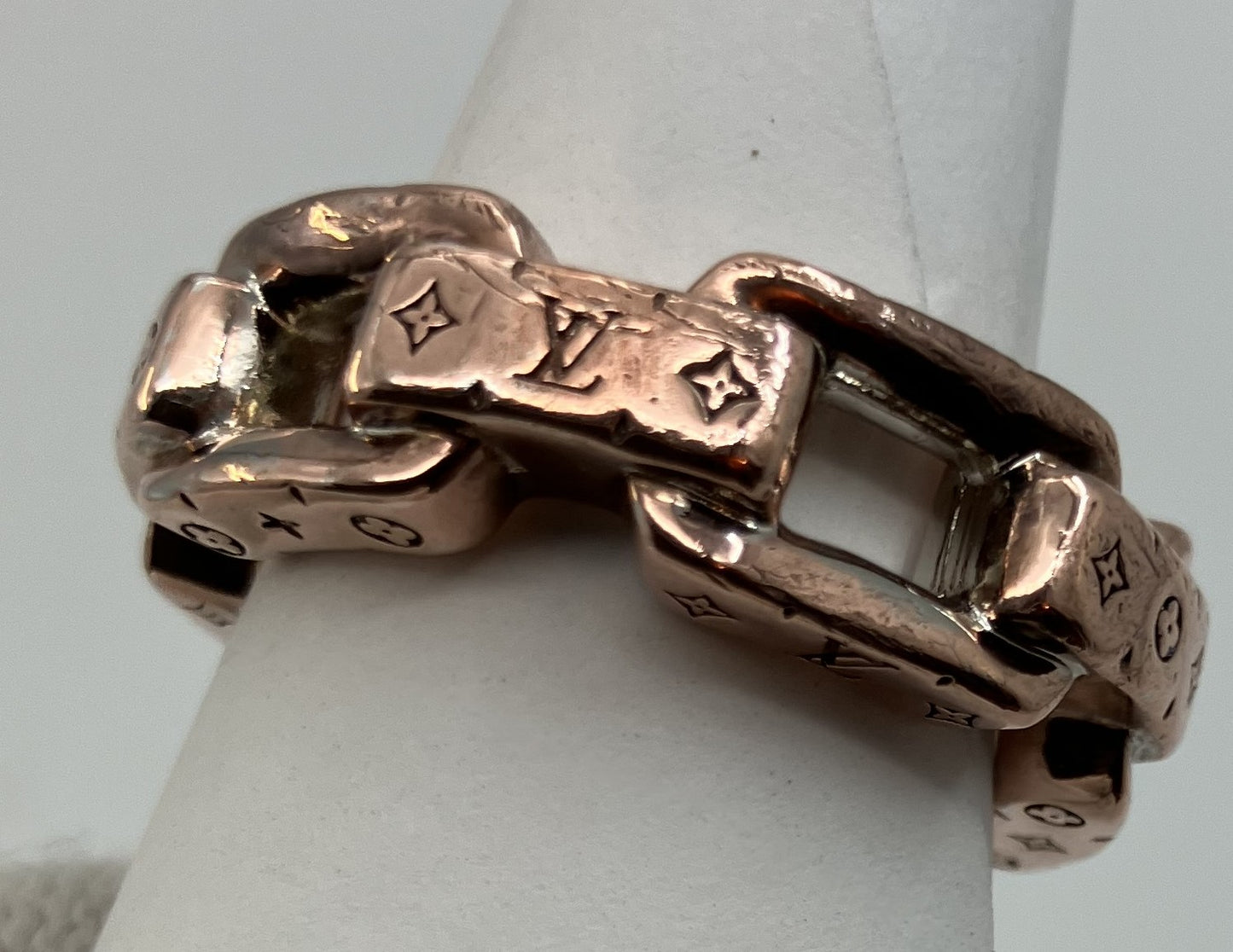 Louis Vuitton M1237L Ring Paradise Chain LE3273 Ring (JP 22)(EU 62)(US 10.5) with Box and Bag