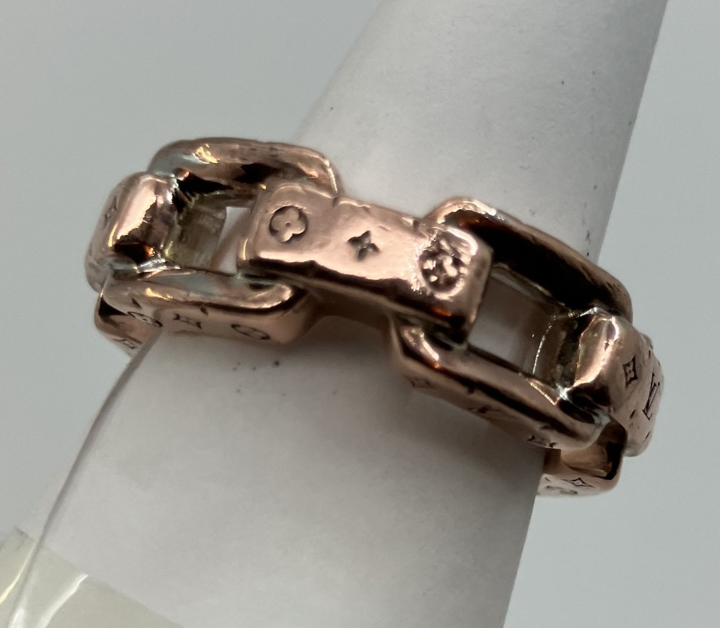 Louis Vuitton M1237L Ring Paradise Chain LE3273 Ring (JP 22)(EU 62)(US 10.5) with Box and Bag