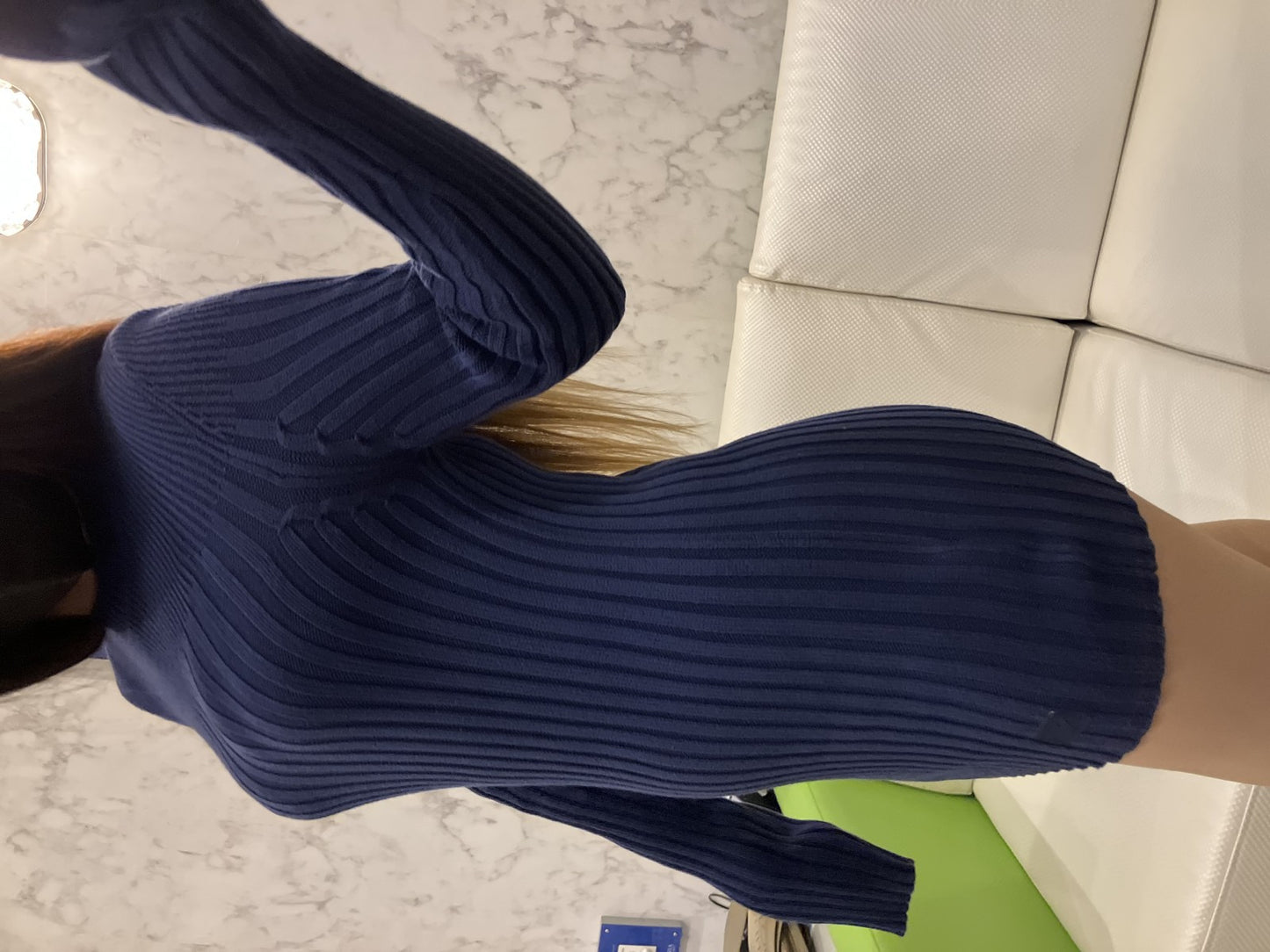 ARMANI Emporio Armani Knit Dress Mini Length: Around 76cm Size 46