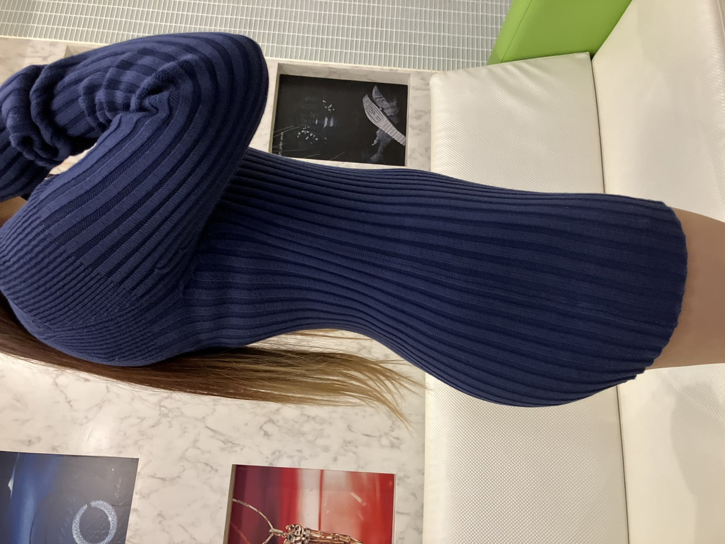 ARMANI Emporio Armani Knit Dress Mini Length: Around 76cm Size 46