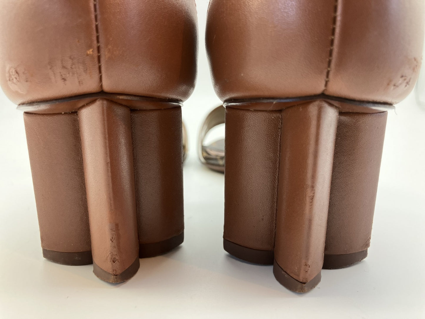 LOUIS VUITTON Monogram Sandals (EU 36)(JP 22.9)(US 6)(9.02 inch) Heel 5.5cm