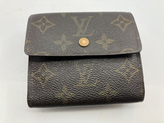 Louis Vuitton Monogram Trifold Wallet Portemonnaie Billets Cartes Credit M61652