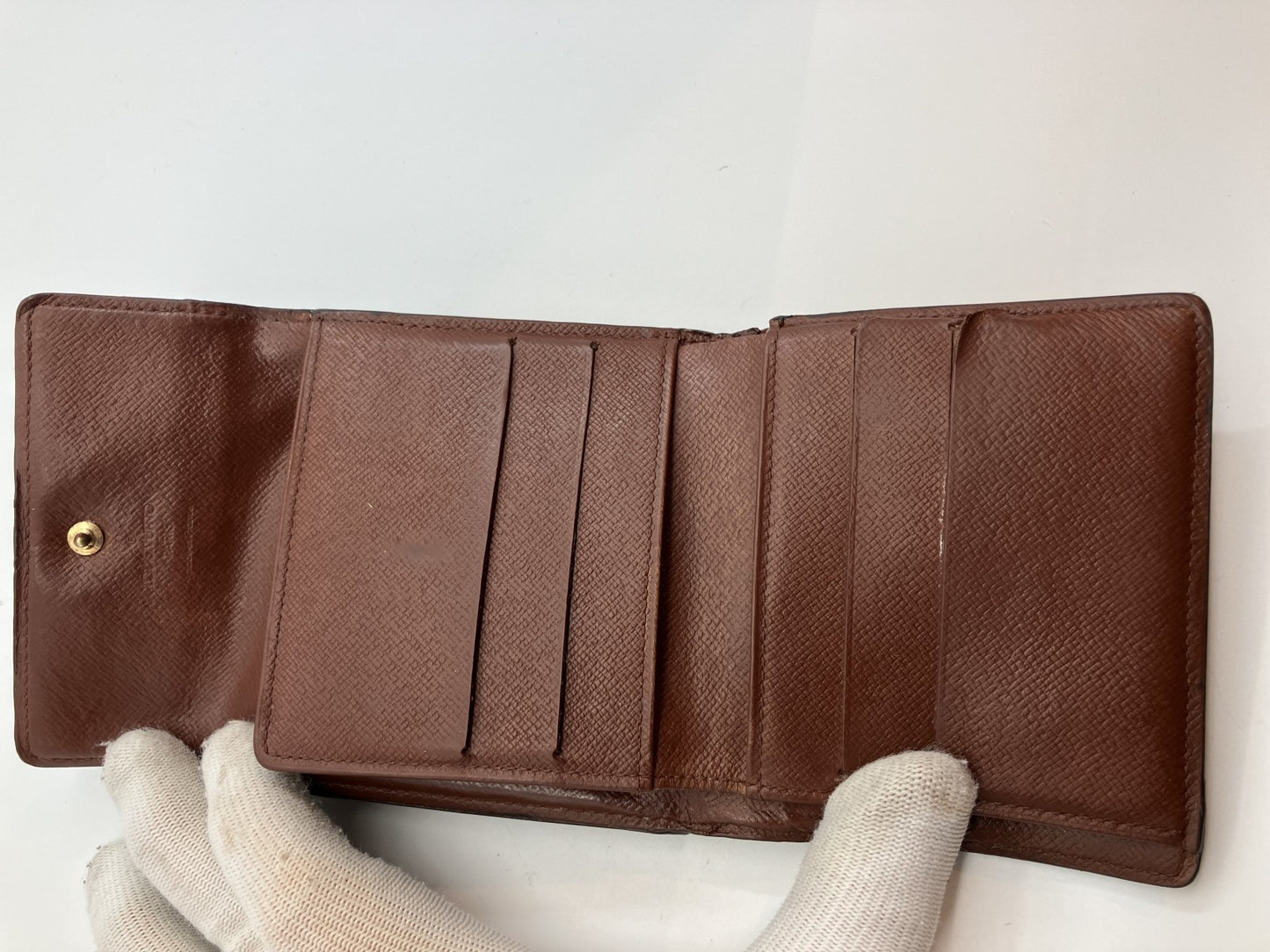 Louis Vuitton Monogram Trifold Wallet Portemonnaie Billets Cartes Credit M61652