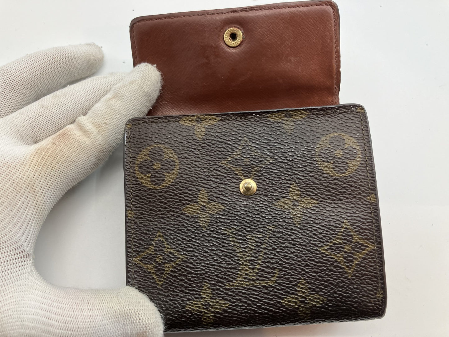 Louis Vuitton Monogram Trifold Wallet Portemonnaie Billets Cartes Credit M61652