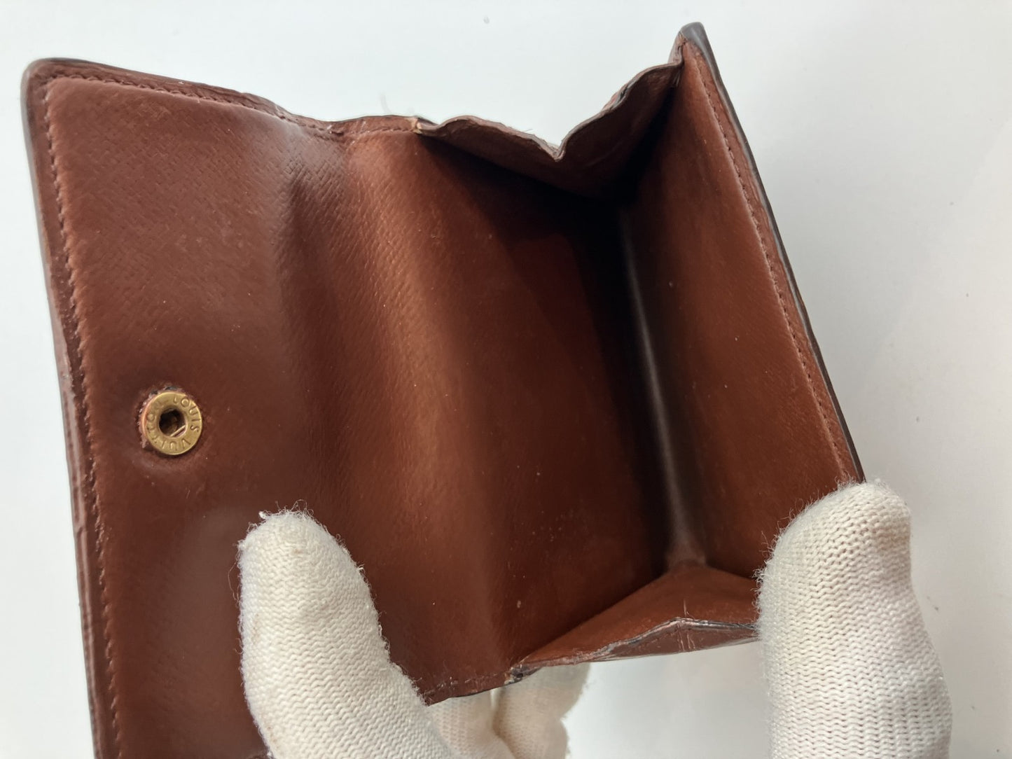 Louis Vuitton Monogram Trifold Wallet Portemonnaie Billets Cartes Credit M61652