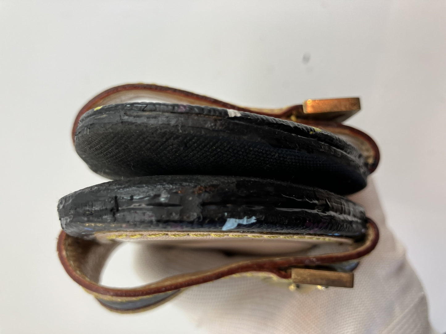 LOUIS VUITTON Monogram 244061332 Multicolor (EU 34.5)(US 5)(JP 22.1cm)(8.70 inch) Noir Mules縲