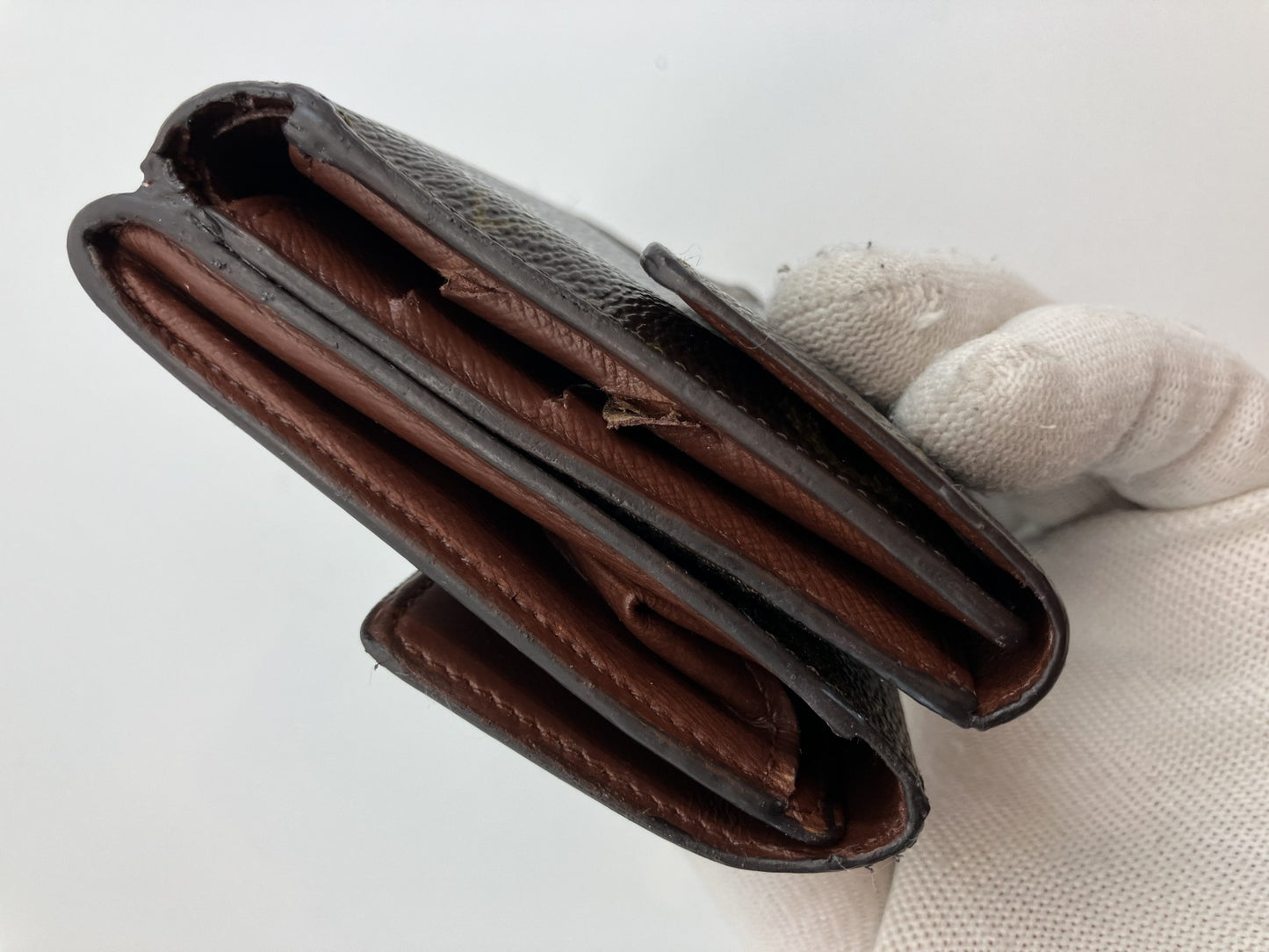 Louis Vuitton Monogram Trifold Wallet Portemonnaie Billets Cartes Credit M61652
