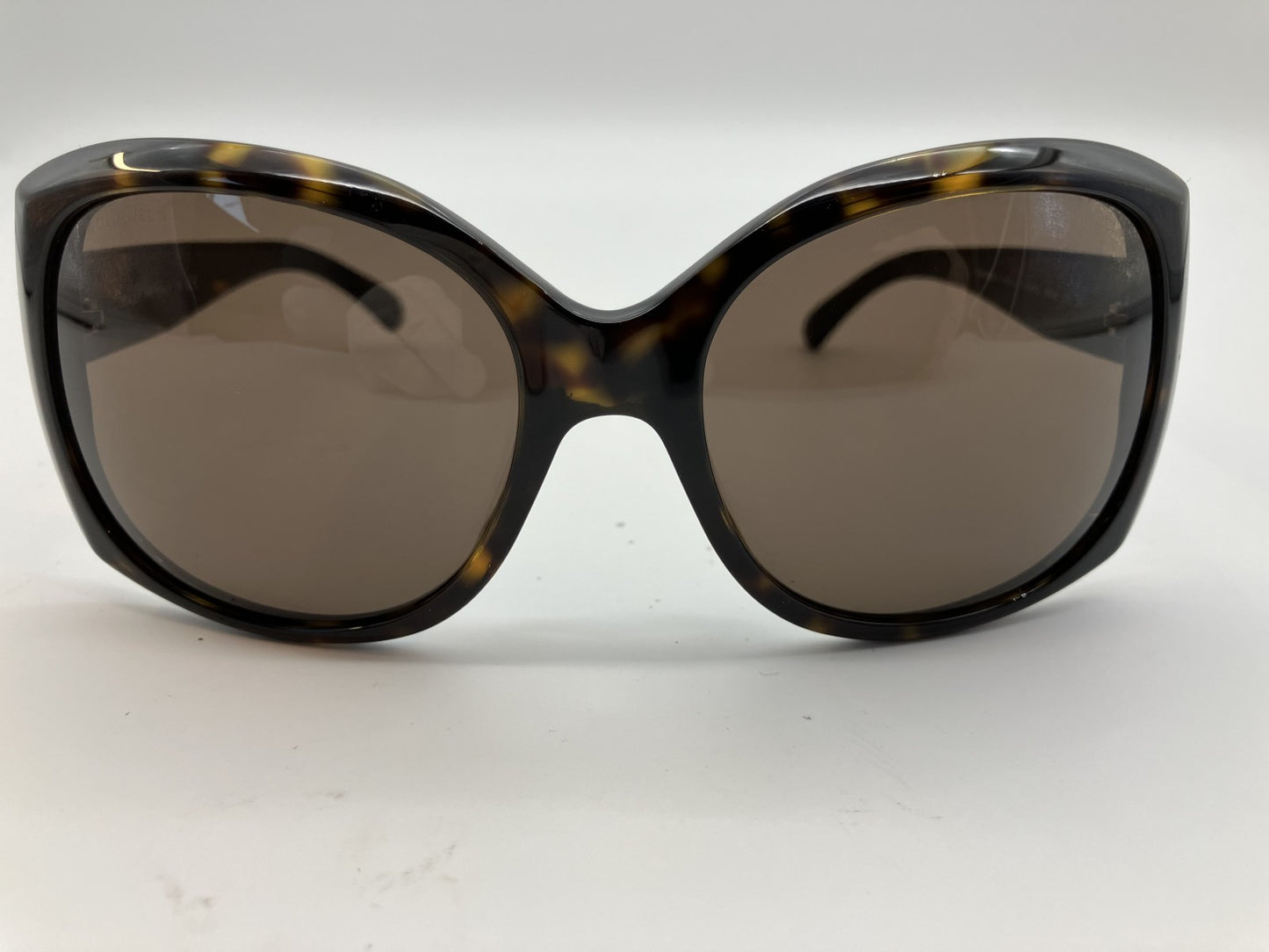Chanel 5183-A Coco Mark Sunglasses Plastic Brown with Case
