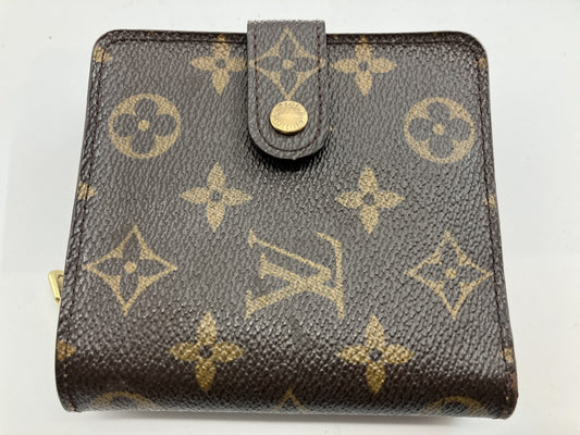 Louis Vuitton Monogram Compact Zip Bifold Wallet M61667