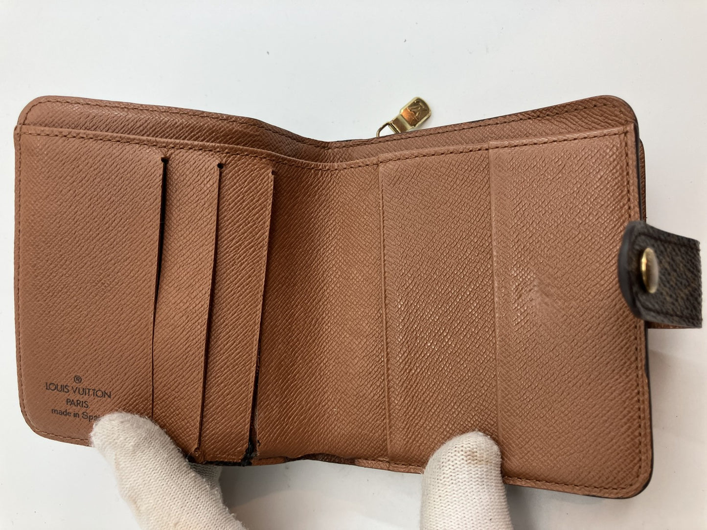 Louis Vuitton Monogram Compact Zip Bifold Wallet M61667