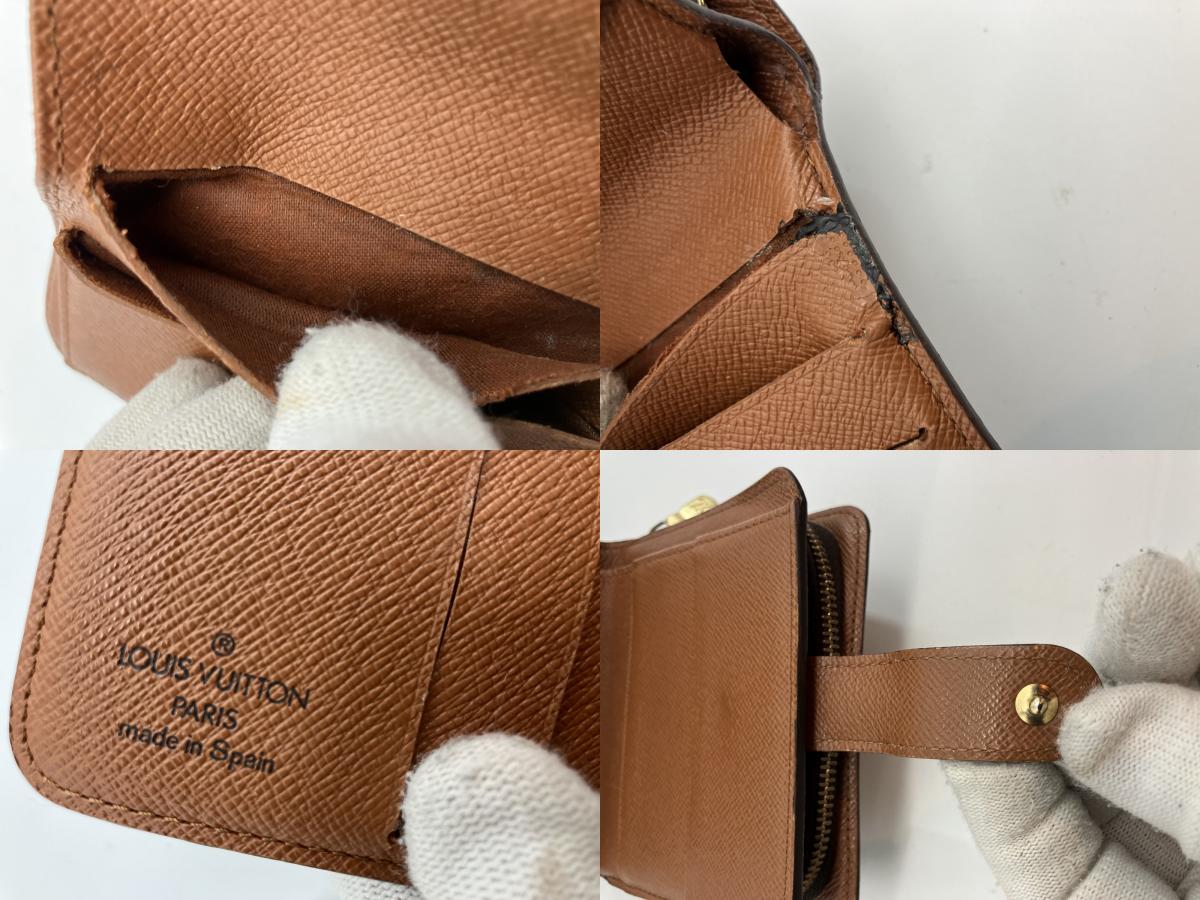 Louis Vuitton Monogram Compact Zip Bifold Wallet M61667