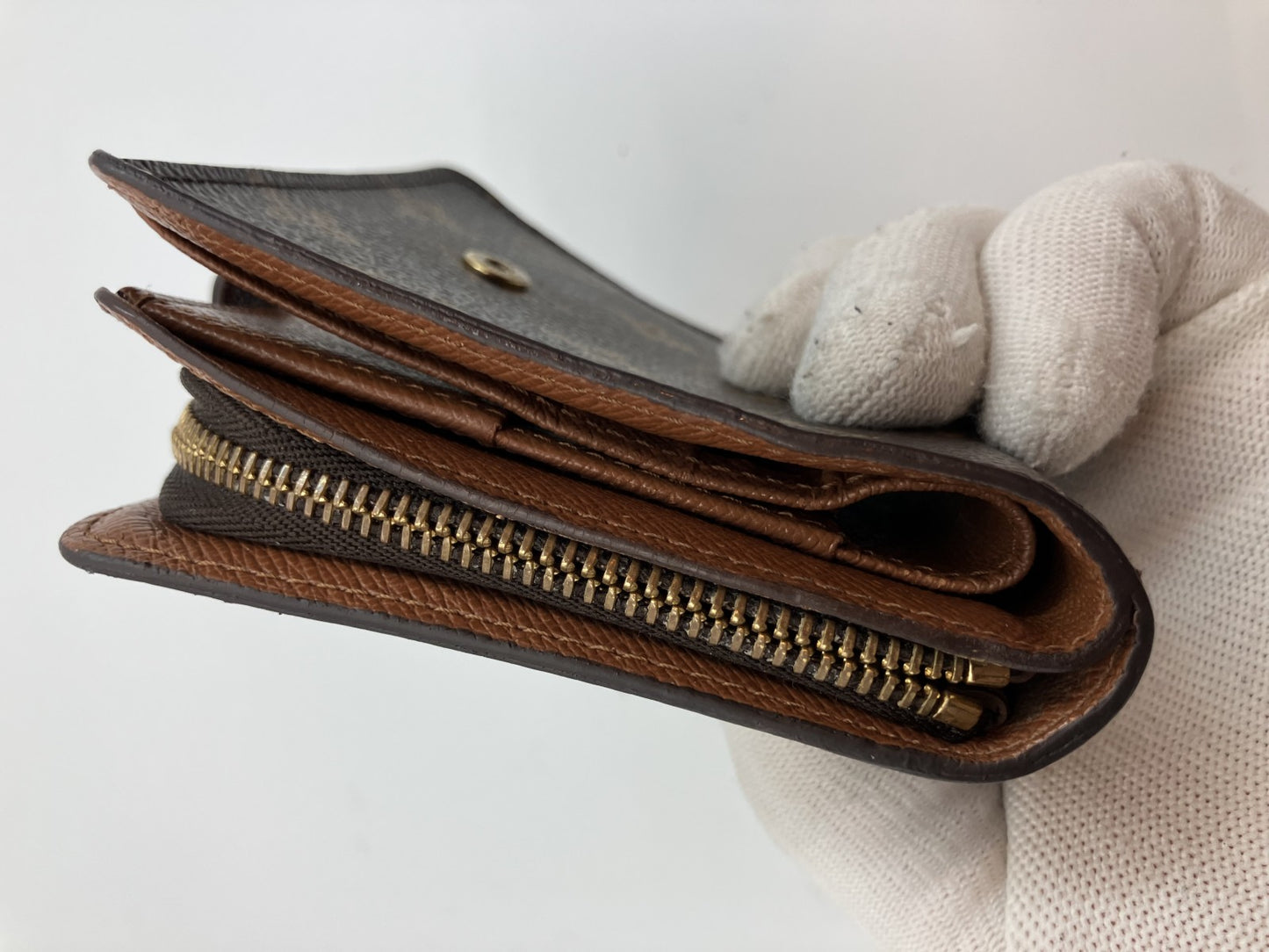 Louis Vuitton Monogram Compact Zip Bifold Wallet M61667