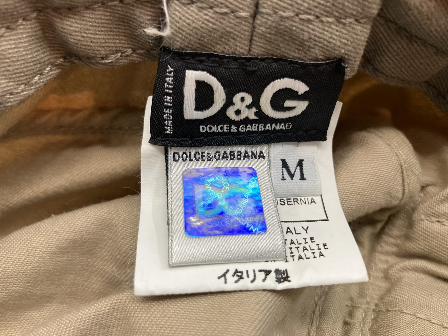 ＤＯＬＣＥ＆ＧＡＢＢＡＮＡ　ハット　帽子　サイズＭ　送料無料