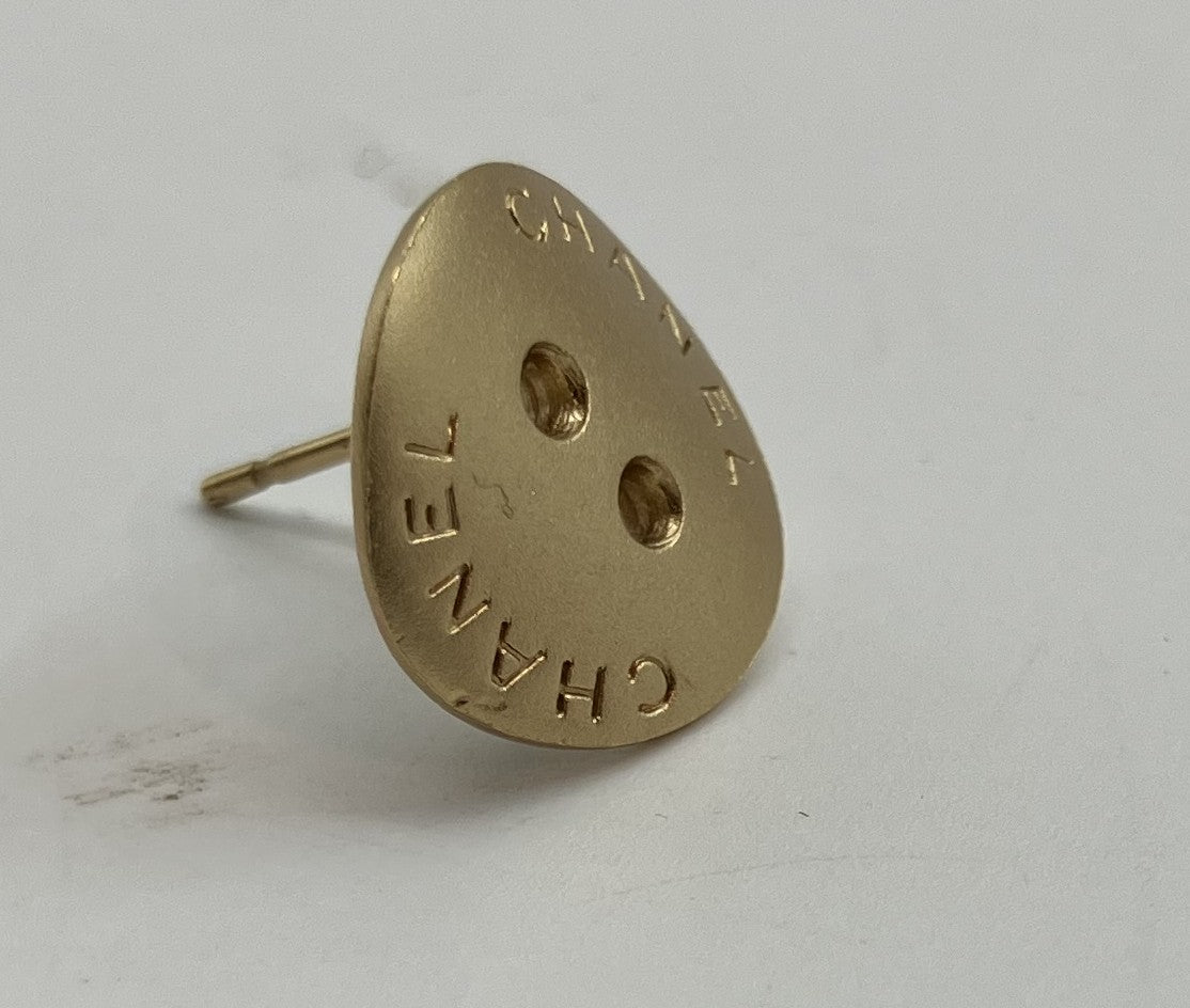 Chanel Sport Pierce Diameter 1.2cm One side only Gold No catch