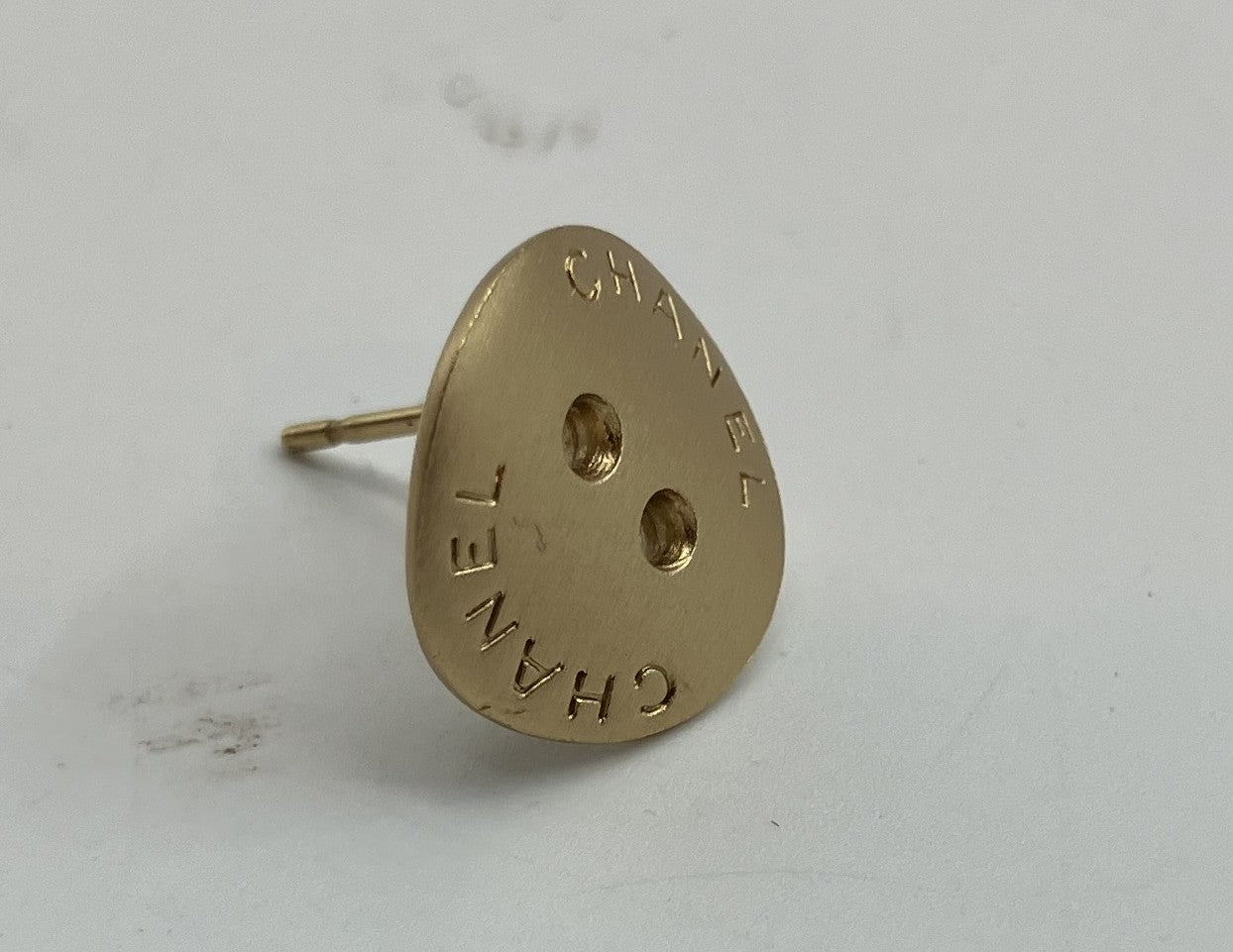 Chanel Sport Pierce Diameter 1.2cm One side only Gold No catch