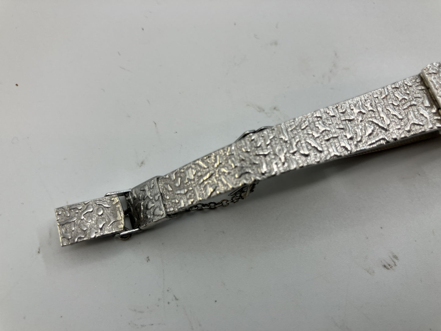 CITIZEN 21 jewels hand-wound wristwatch vintage silver case width 12mm wrist circumference 15cm