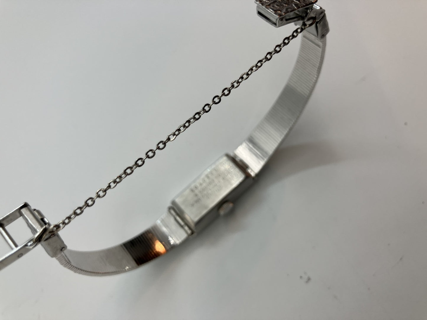 CITIZEN 21 jewels hand-wound wristwatch vintage silver case width 12mm wrist circumference 15cm