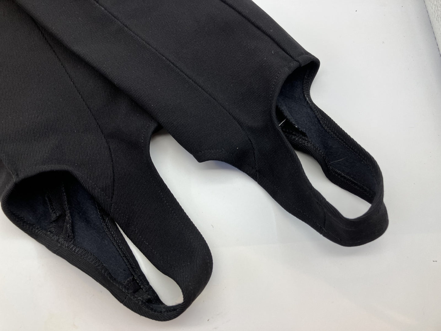 MONCLER Women Black Slim Fit Pants Size 38 w/ Tags Strap Detail Authentic