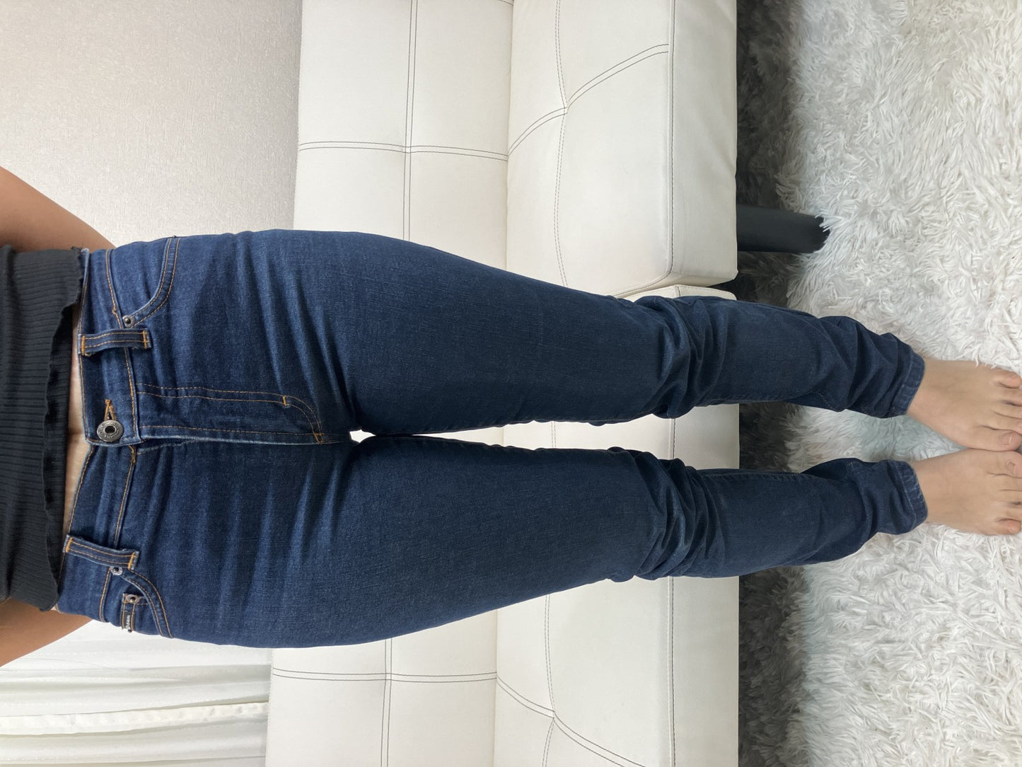 Dolce & Gabbana D&G Denim Jeans Blue Slim Stretch Size 26 Women's