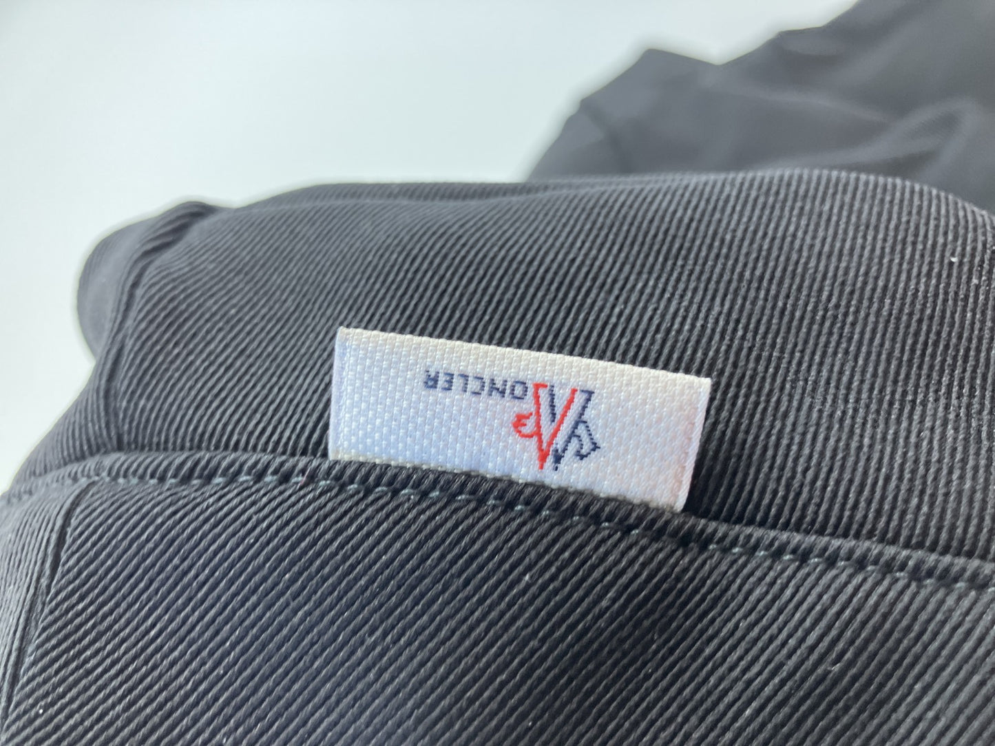 MONCLER Women Black Slim Fit Pants Size 38 w/ Tags Strap Detail Authentic