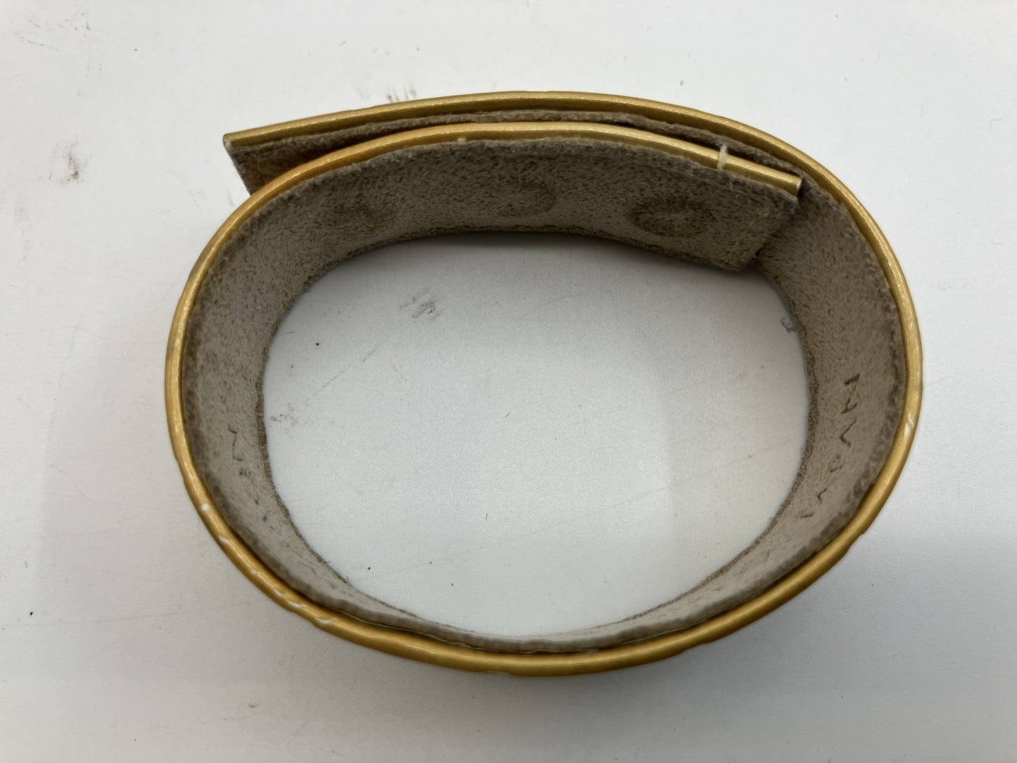 LOUIS VUITTON Vernis leather bracelet Length 23.5cm Width 2.1cm Bangle