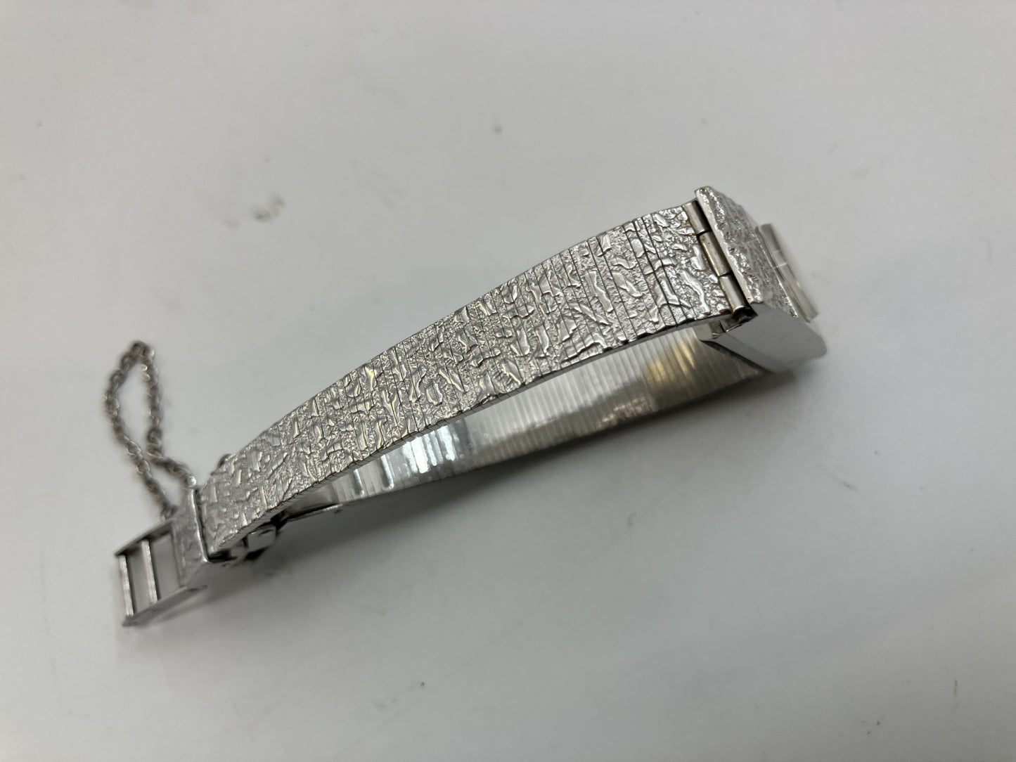 CITIZEN 21 jewels hand-wound wristwatch vintage silver case width 12mm wrist circumference 15cm