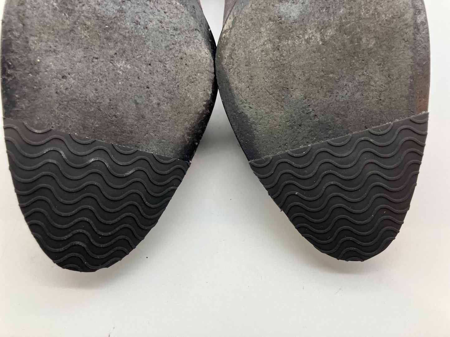 Chanel Coco Mark Suede Pumps (JP 22.5 cm)(US 5.5)(8.86 inch)(EU 35.5) Women's Gray