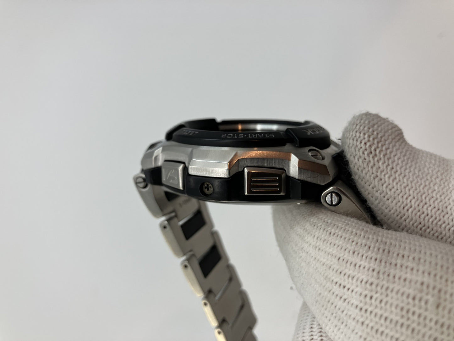 G-SHOCK MTG-1000 Radio Solar Powered Watch Casio Men's Full Analog Display High-end Stainless Steel Model 1.9" Working Silver Black Dial Tough Solar Powered Multiband 5 Waterproof 20 ATM