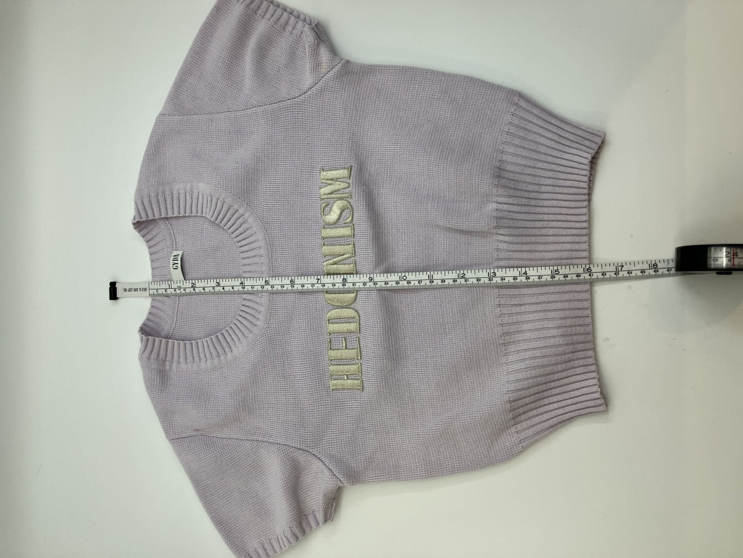 Tops Short Sleeve Dusty Lavender Top only (pants not included) .