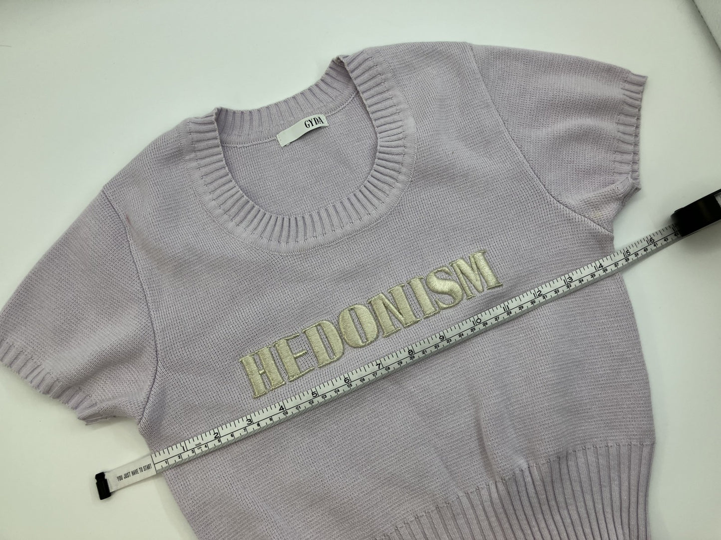 Tops Short Sleeve Dusty Lavender Top only (pants not included) .