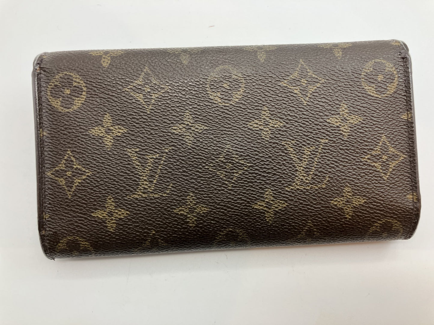 Louis Vuitton Tri-fold Long Wallet Monogram Porte Tresor International M61215 MB1001