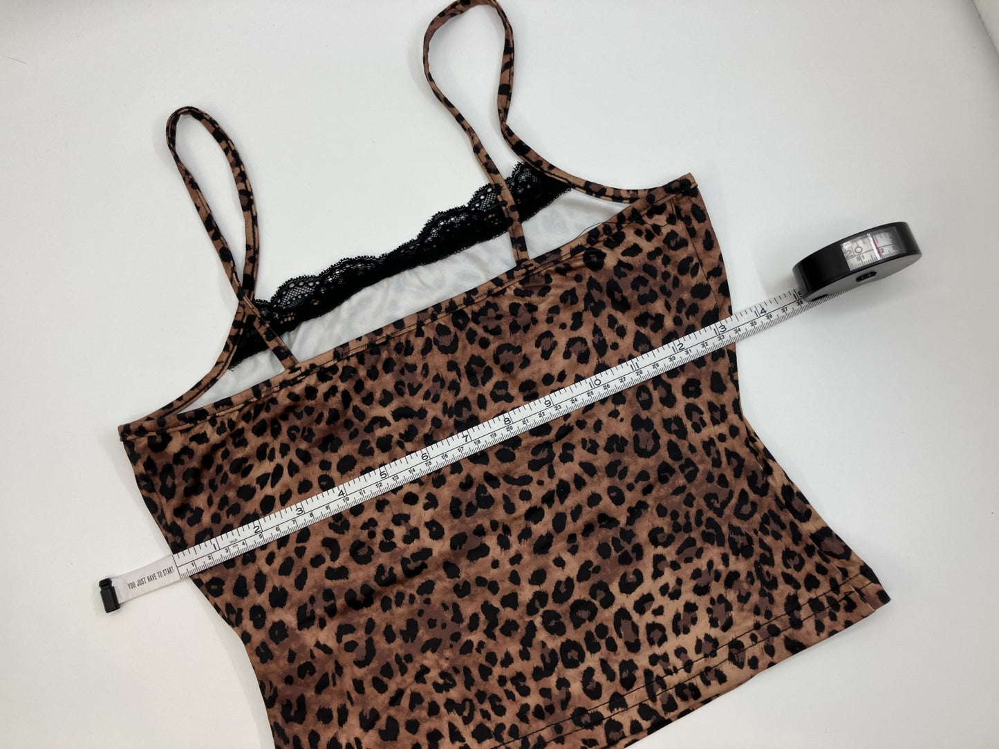 Tops Camisole Leopard Pattern SHEIN Scene Tops only Pants not included