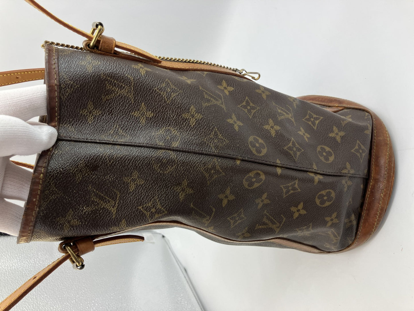 Louis Vuitton Monogram Bucket GM M42236 Tote Bag AR0957  France