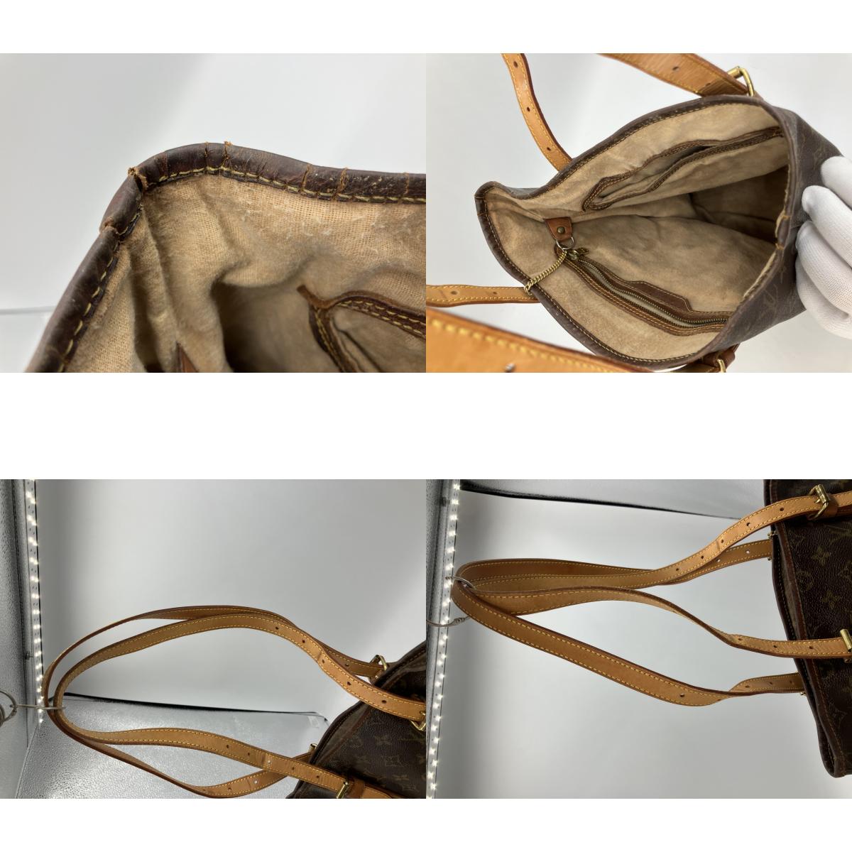 Louis Vuitton Monogram Bucket GM M42236 Tote Bag AR0957  France