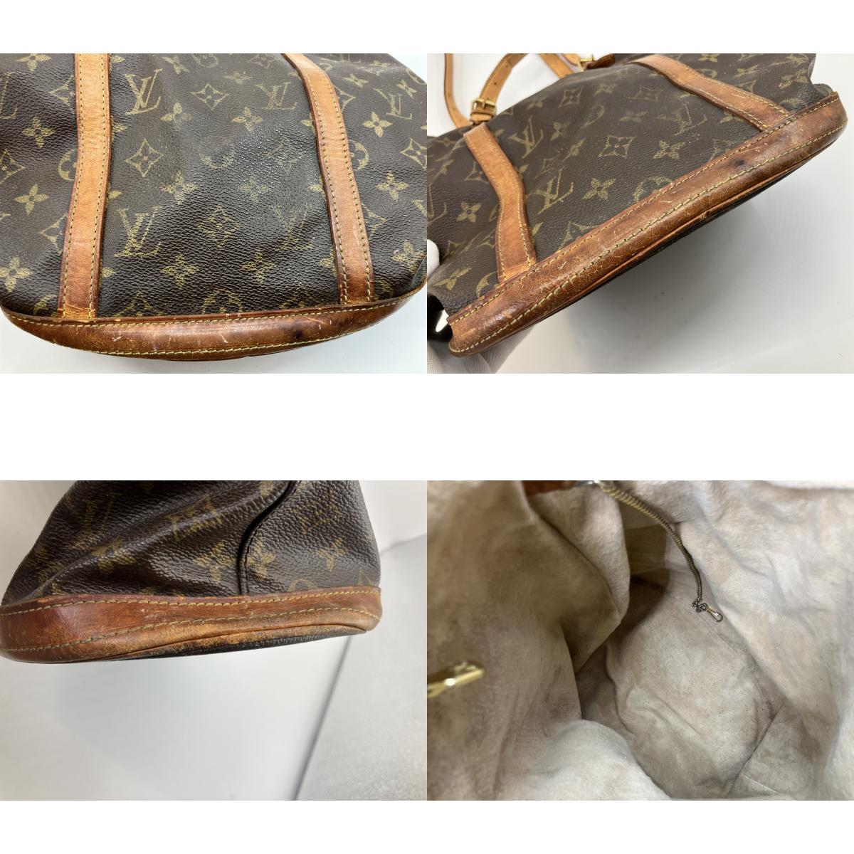 Louis Vuitton Monogram Bucket GM M42236 Tote Bag AR0957  France