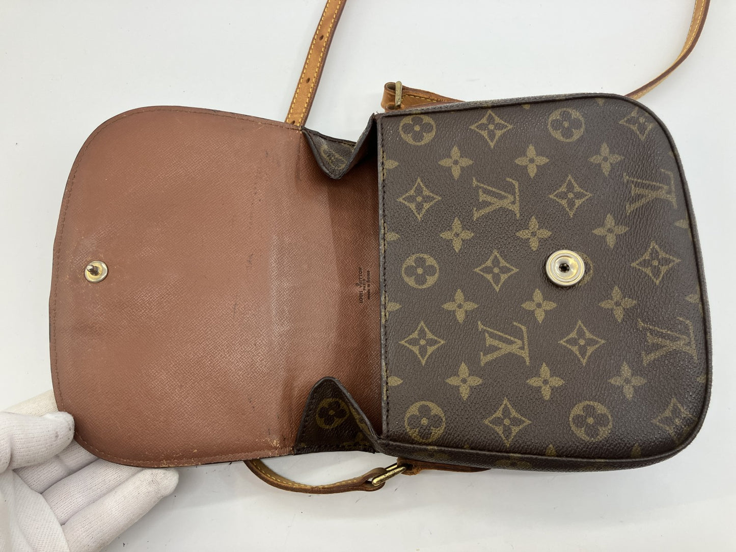 Louis Vuitton Monogram Vintage Shoulder Bag Crossbody VI863 France